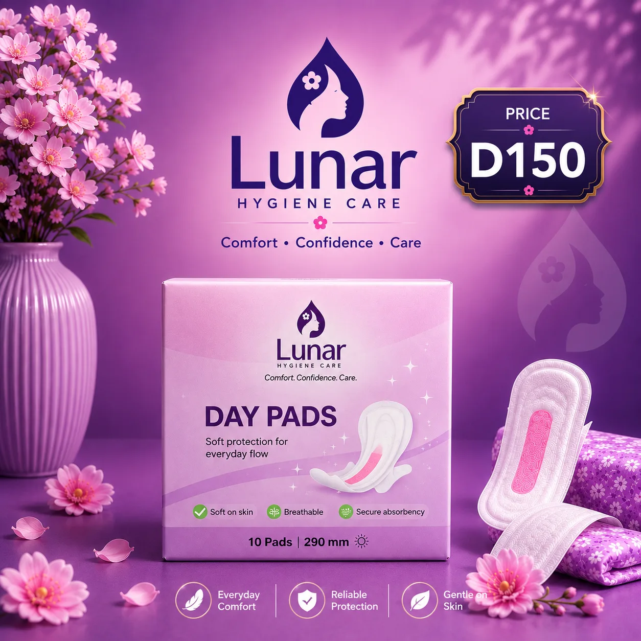 Lunar Day Pads – 10PCS (290mm)