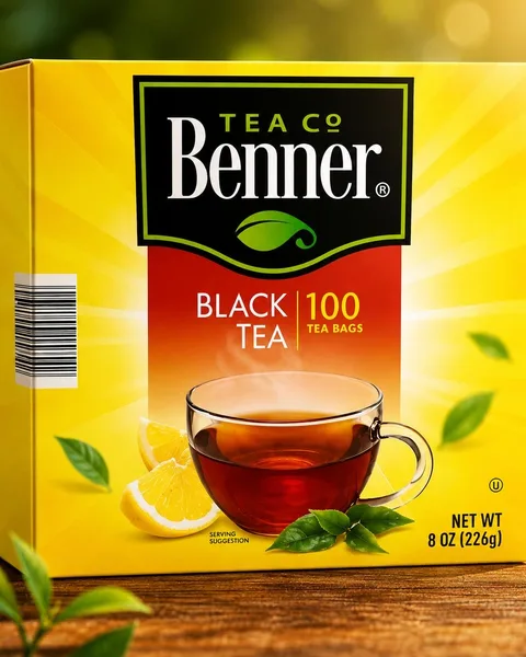Benner Black Tea Bags Classic Blend (100 ct)
